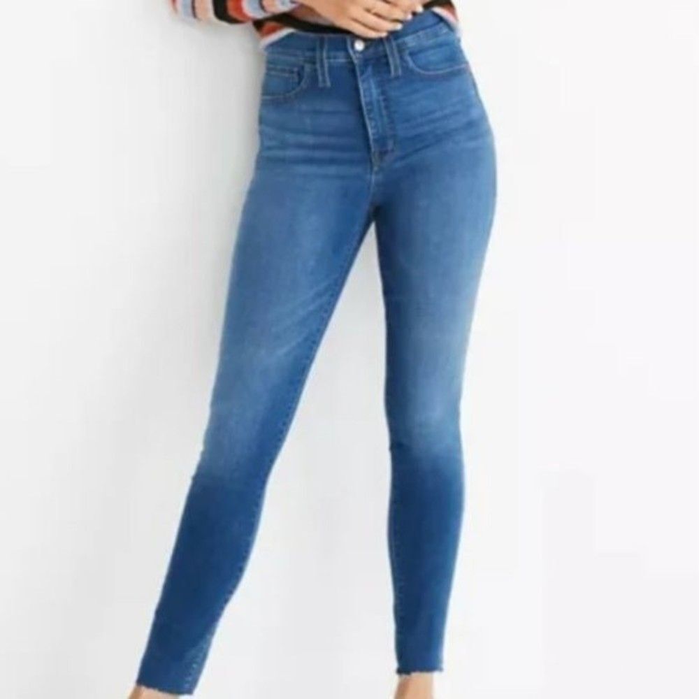 Madewell High Rise Roadtripper Blue Women's Denim Jeans Size 25